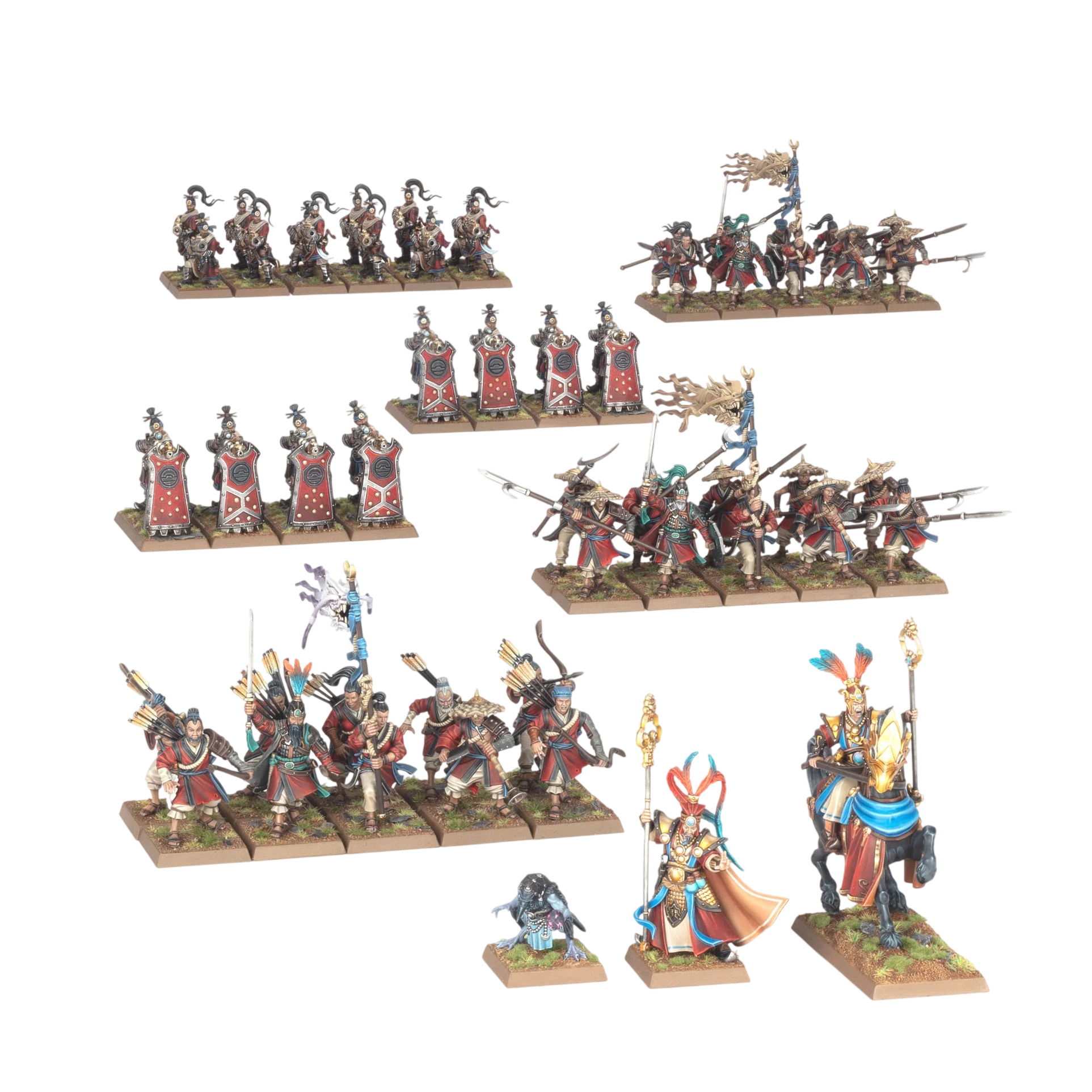 Defenders of the Great Bastion Army Reinforcement (Unpainted) (Assembled) from Warhammer: The Old World