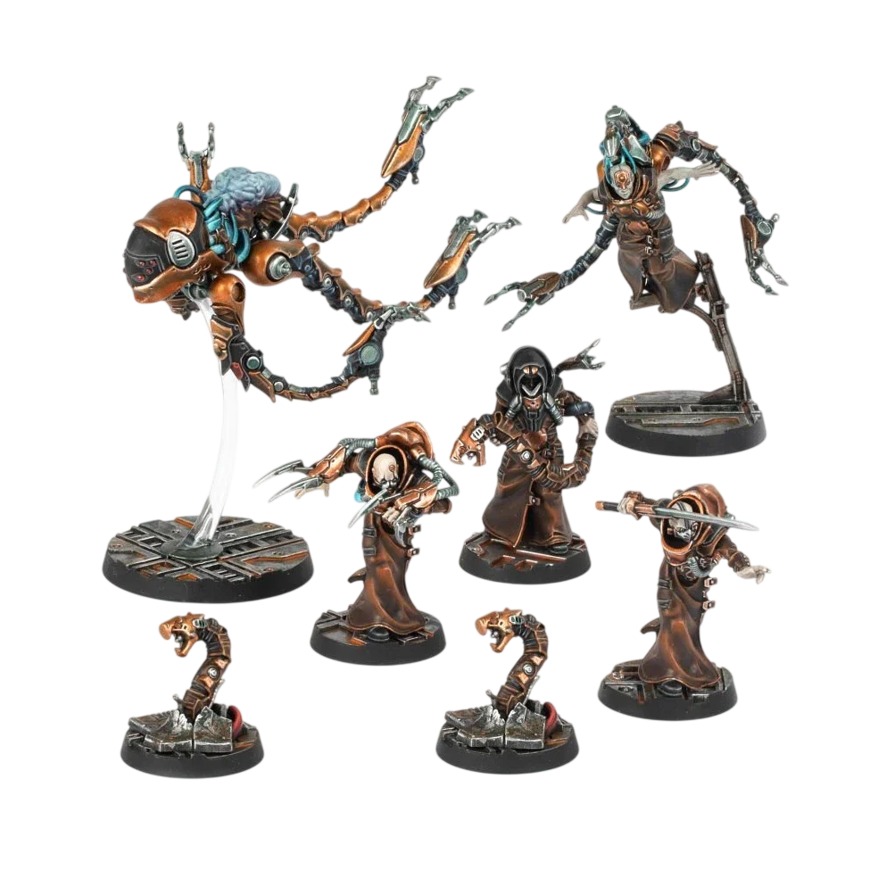 Delaque Nacht-Ghul, Psy-Gheists et Piscean Spektor (Unpainted) (Assembled)