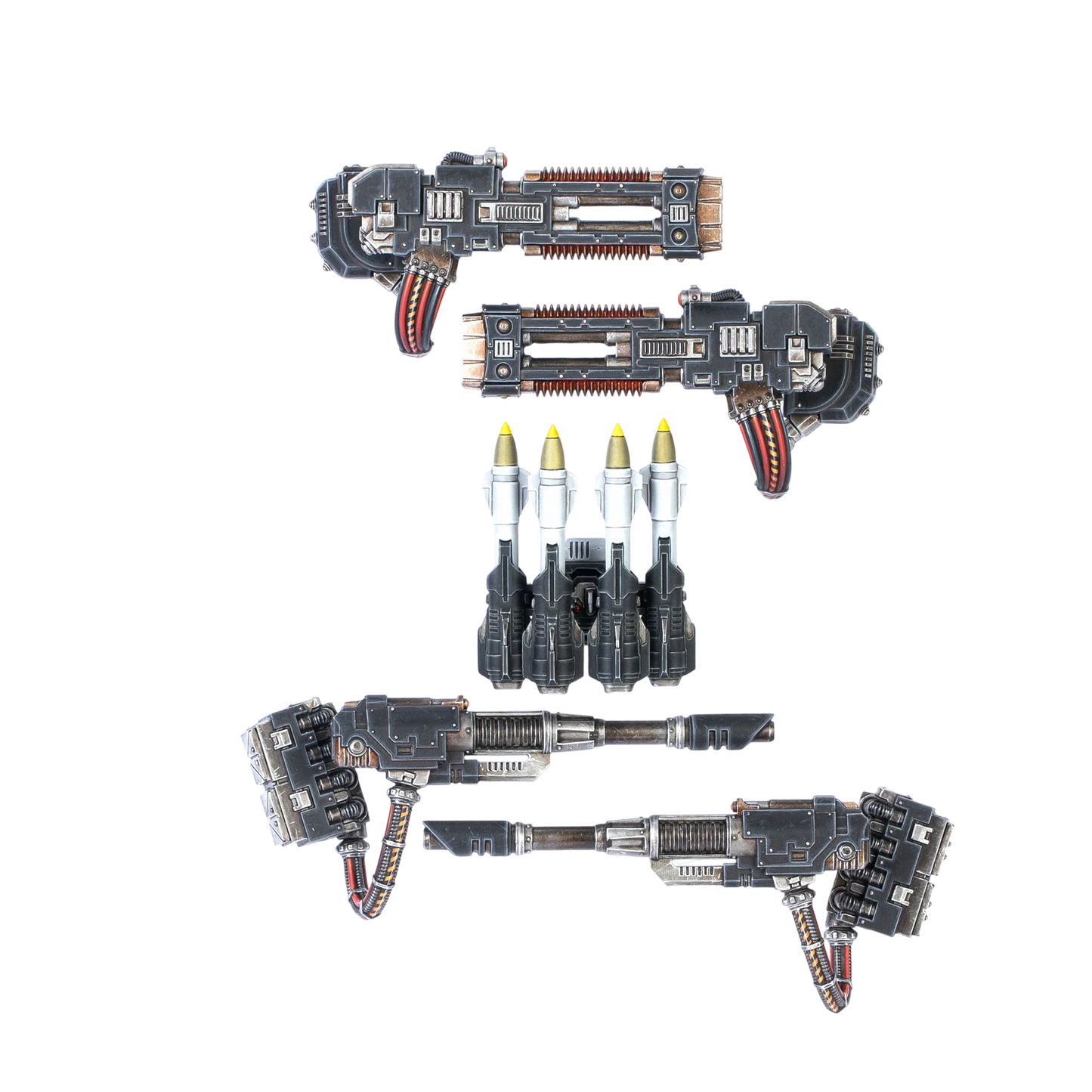Deredeo Dreadnought Weapons Set 2 (Custom Painted) (Assembled)