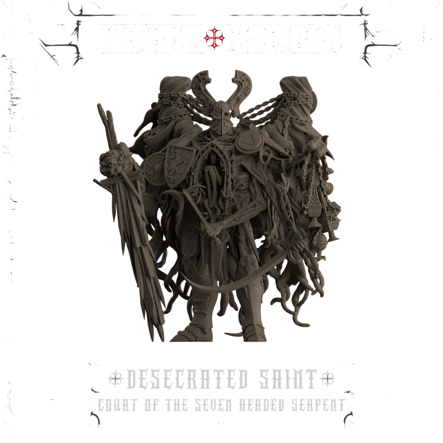 Desecrated Saint - Court Of The Seven Headed Serpent (Unpainted) (Assembled)