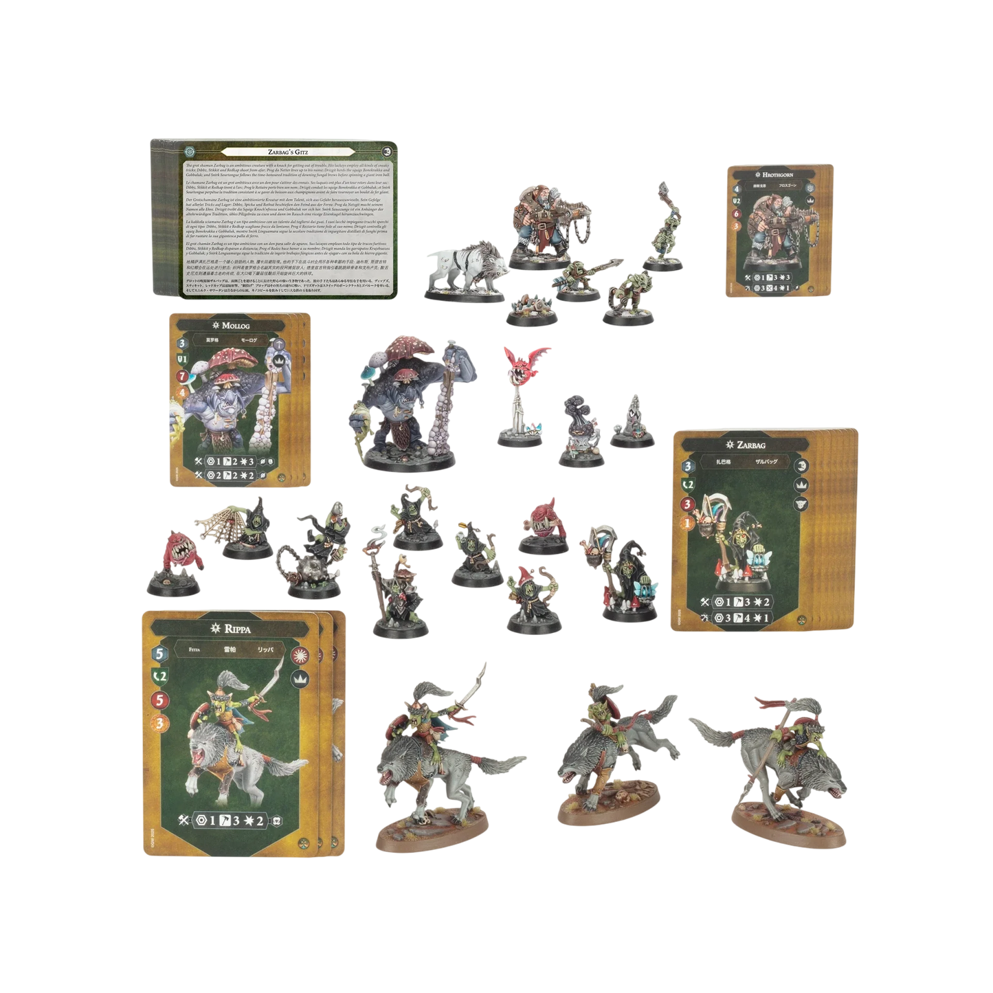 Destruction Warbands: Gitz and Goliaths (New on Sprue)