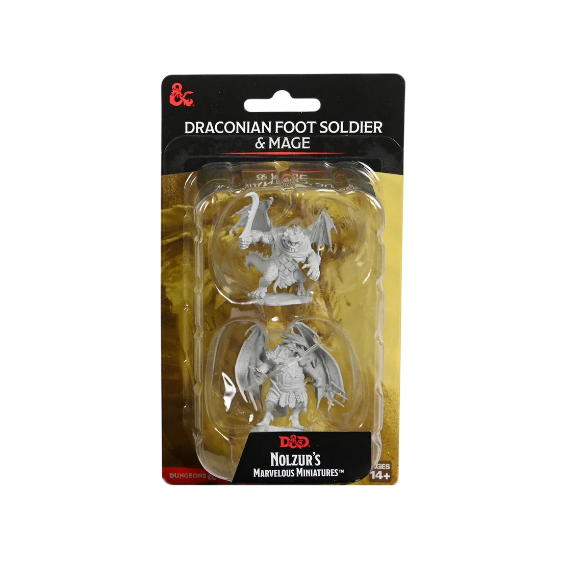 Draconian Mage & Foot Soldier (Unpainted)