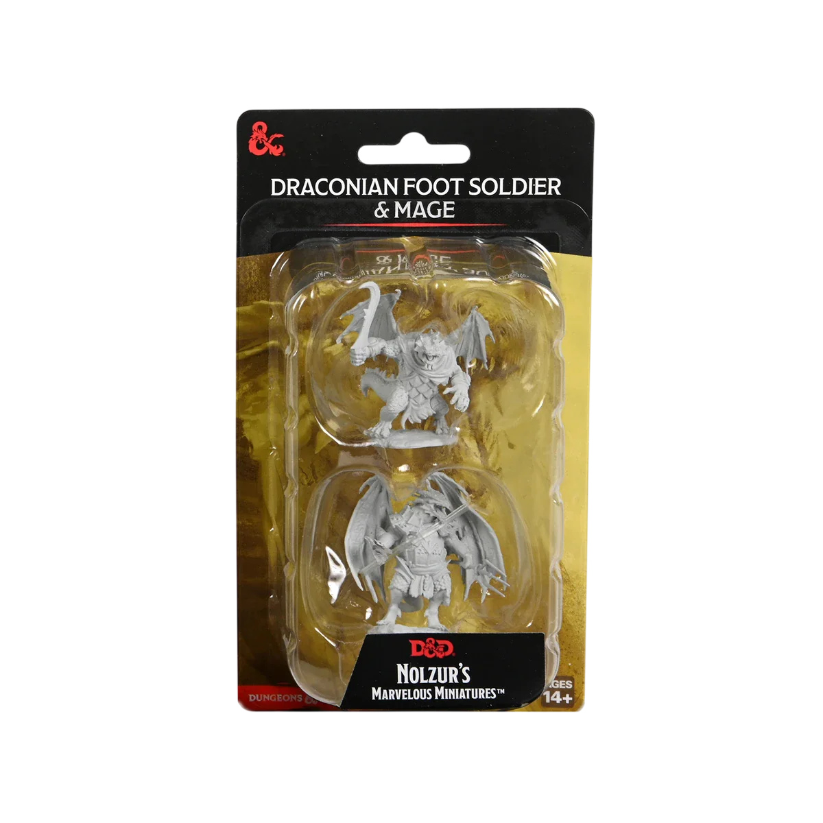 Draconian Mage & Foot Soldier (Custom Painted)