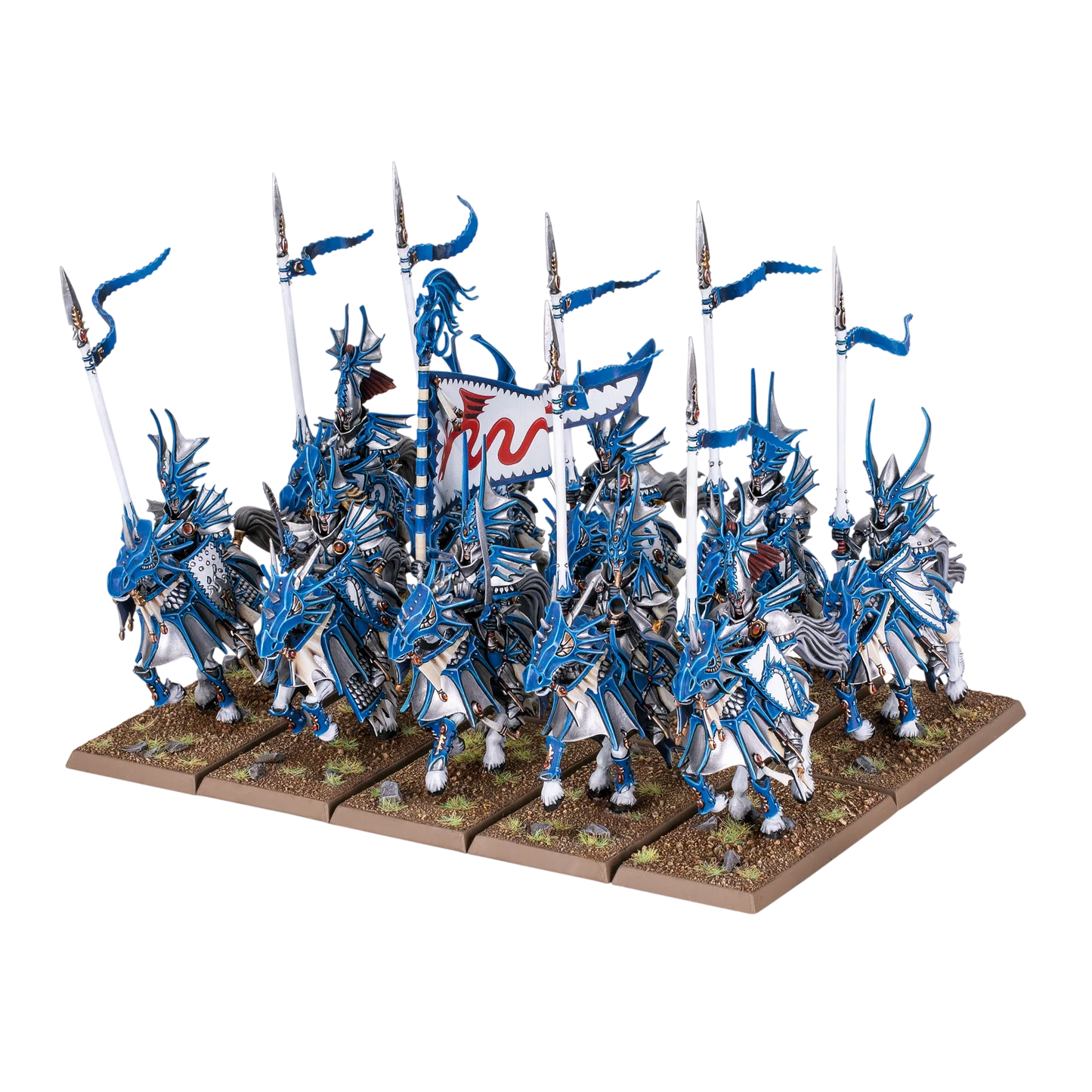 Dragon Princes of Caledor (Unpainted) (Assembled)