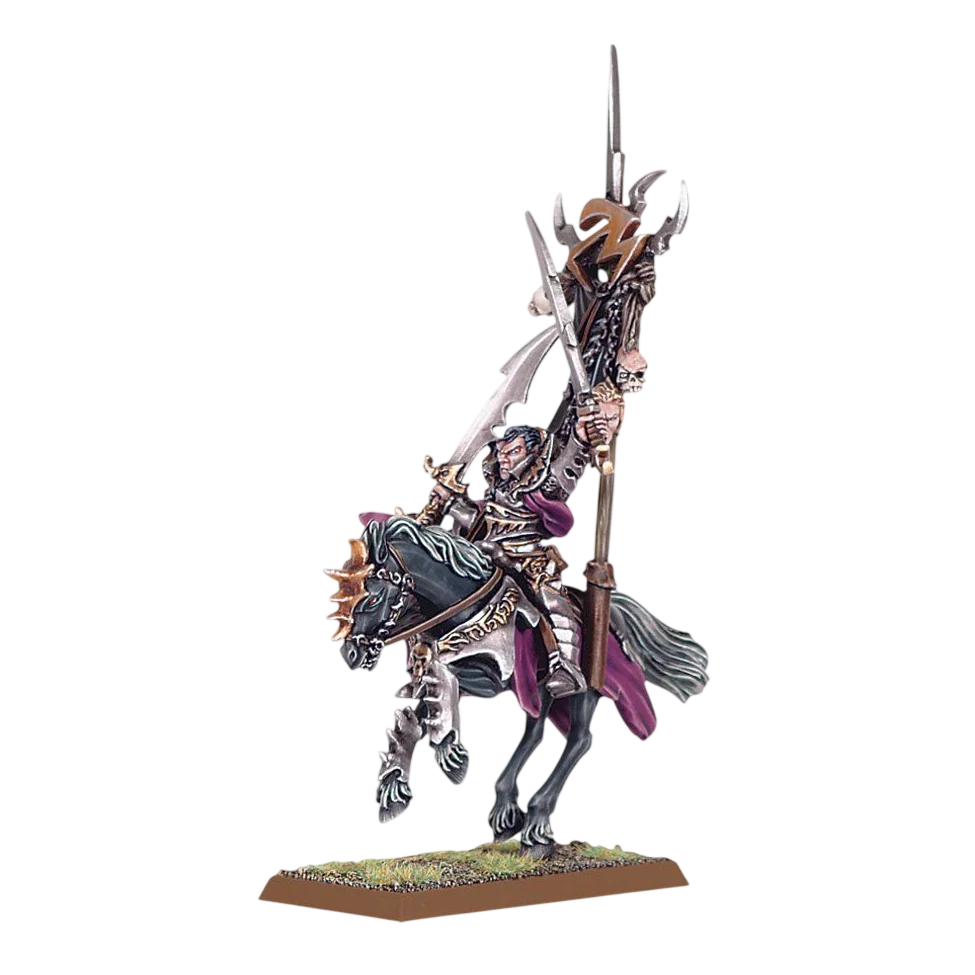 Dreadlord on Dark Steed (Custom Painted) (Assembled)