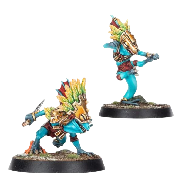 Dribl and Drull (Custom Painted) (Assembled) from Blood Bowl