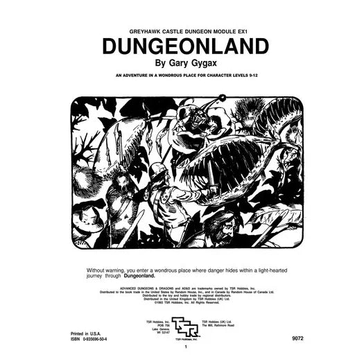 Dungeonland (1983)