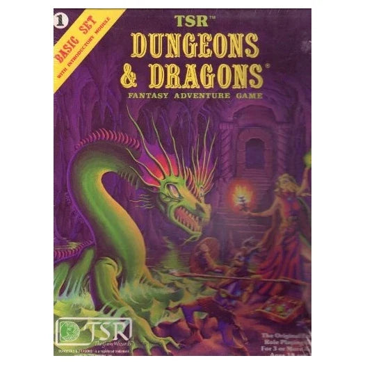 Dungeons & Dragons (Classic Pink Box Set) (1981)