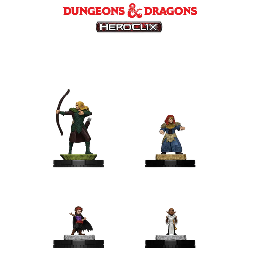 Dungeons & Dragons HeroClix 400: Adventuring Party 1 (Custom Painted)