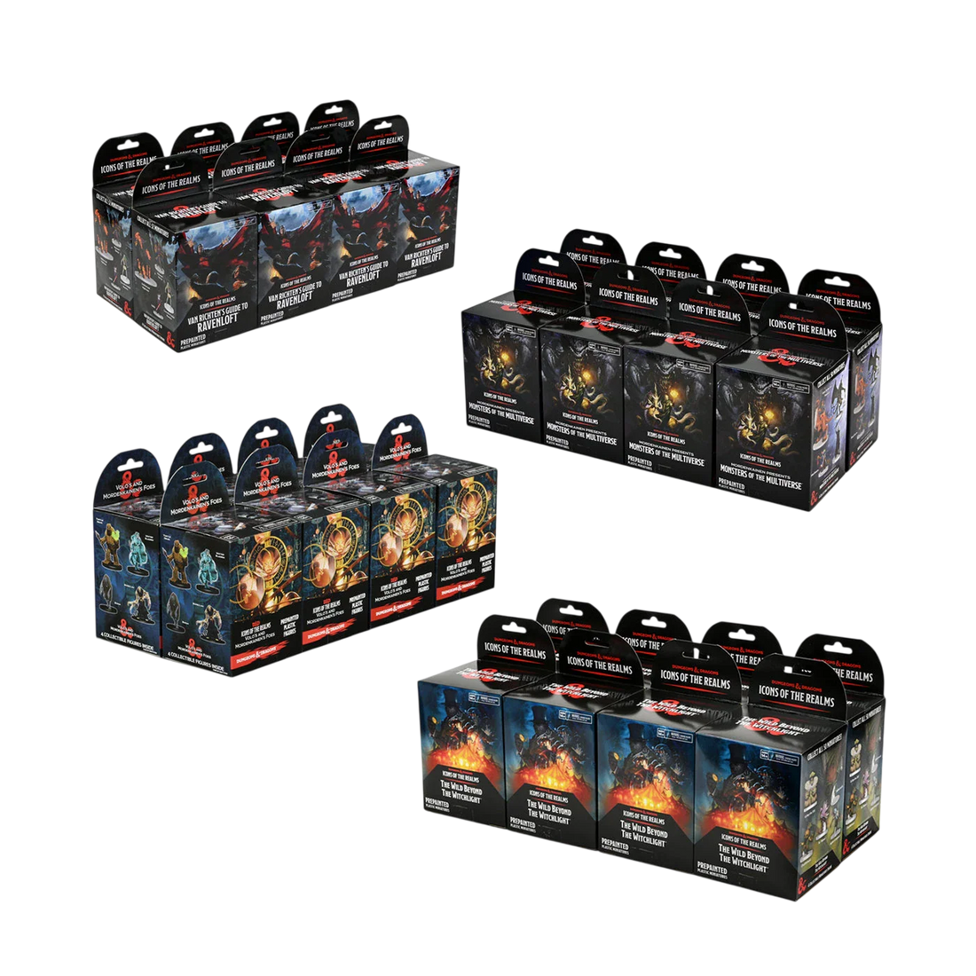 Multiversal Monsters Booster Brick Bundle (Prepainted)