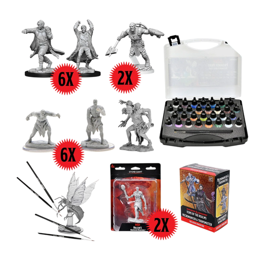 Dungeons & Dragons: Nolzur's Marvelous Miniatures Holiday Gift Bundle (Custom Painted)