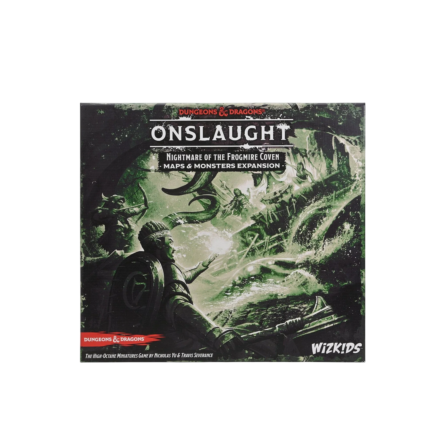 Dungeons & Dragons Onslaught: Nightmare of the Frogmire Coven: Maps & Monsters Expansion (Custom Painted)