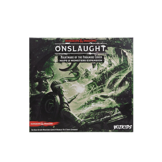 Dungeons & Dragons Onslaught: Nightmare of the Frogmire Coven: Maps & Monsters Expansion (Custom Painted)