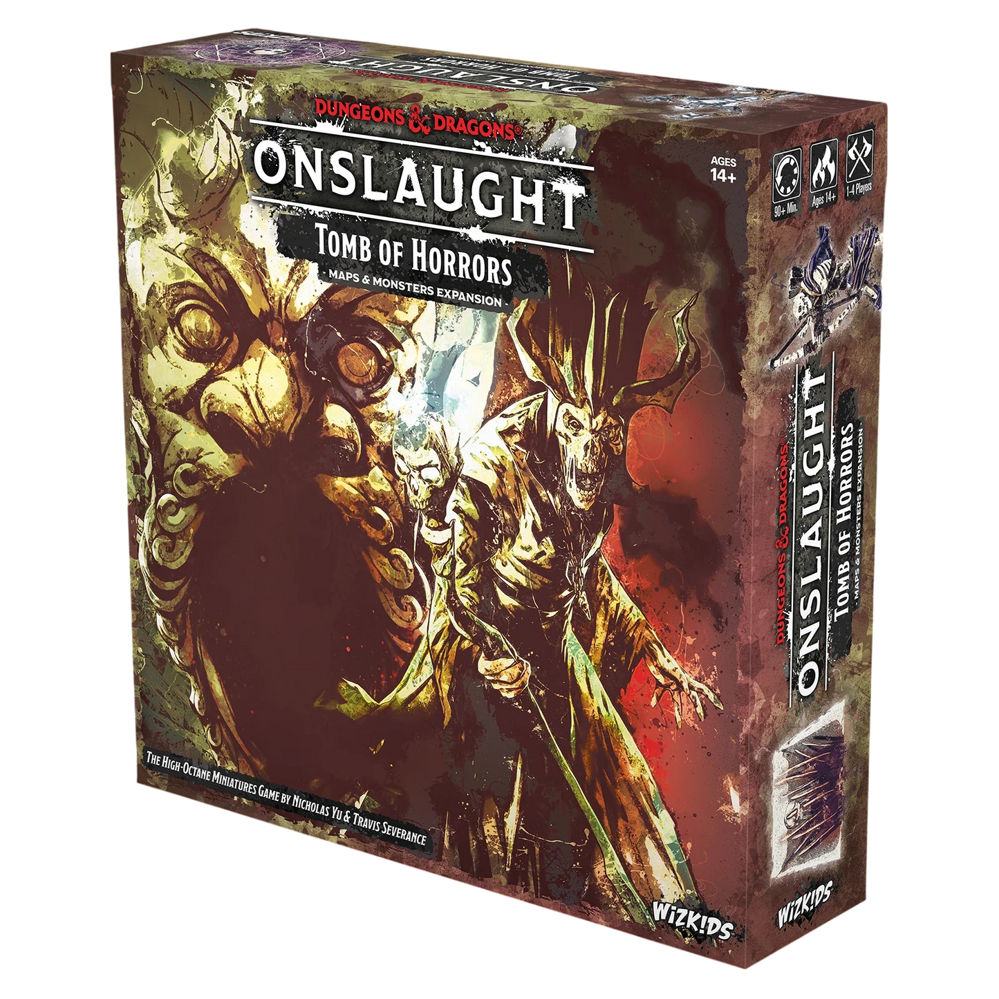 Dungeons & Dragons Onslaught: Tomb of Horrors: Maps & Monsters Expansion (Unpainted)
