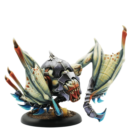 Dusk Fane of Nyrro Light Warbeast, Strygon (Custom Painted) (Assembled)