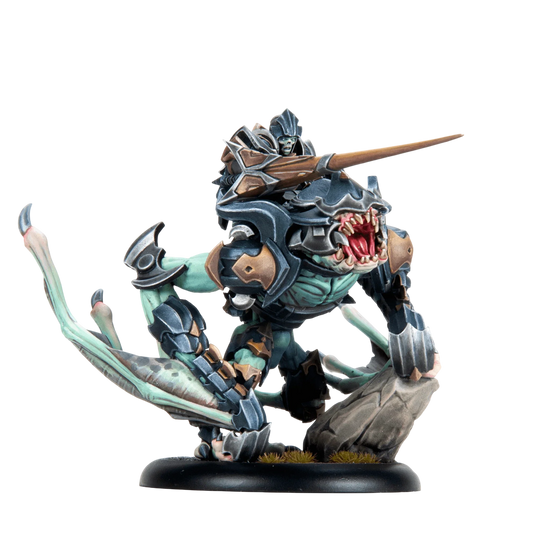 Dusk Fane of Nyrro Strygon Rider (Unpainted) (Assembled)