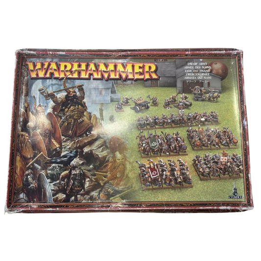 Dwarf Army (Unpainted) (Assembled)