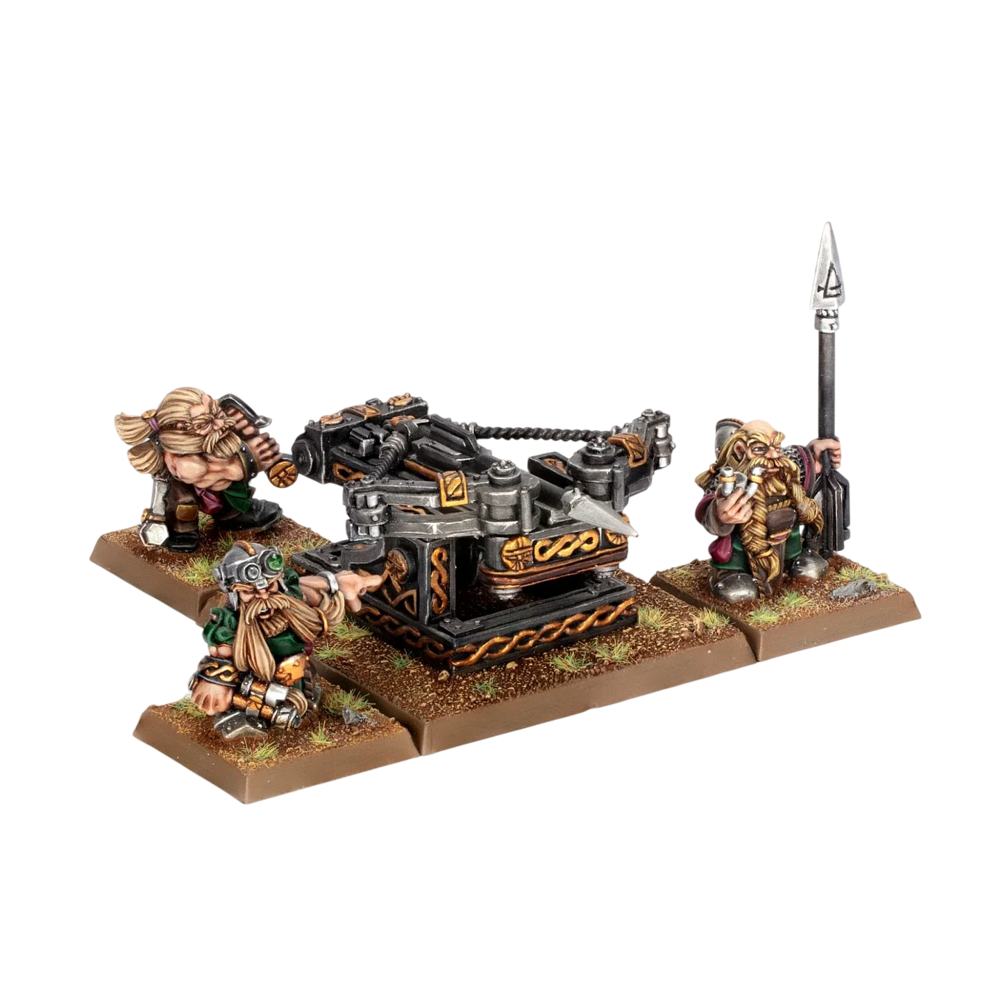 Dwarf Bolt Thrower (Unpainted) (Assembled)