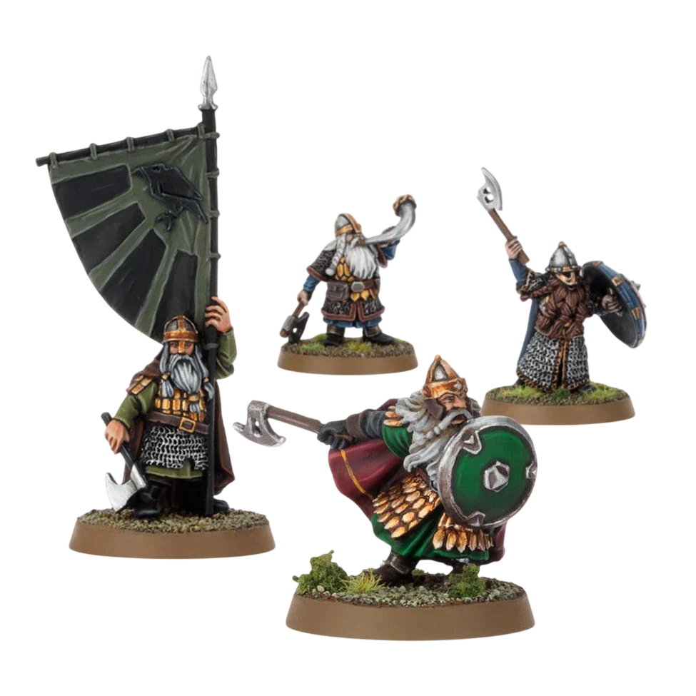 Dwarf Commanders (New on Sprue)