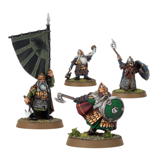 Dwarf Commanders (New on Sprue)