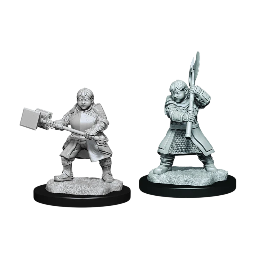 Dwarf Dwendalian Empire Fighter Female (Custom Painted)