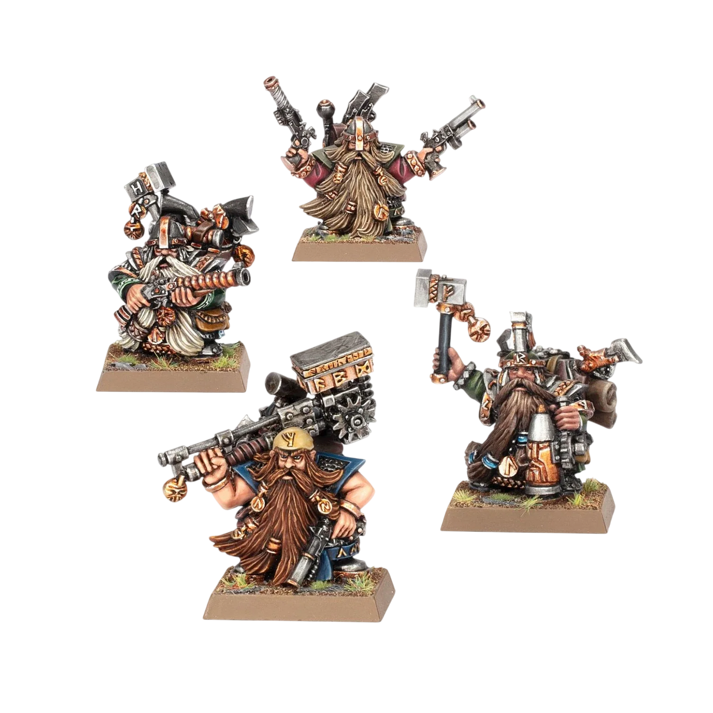 Dwarf Engineers (Unpainted) (Assembled)