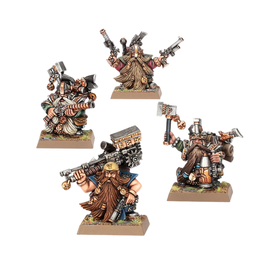 Dwarf Engineers (Custom Painted) (Assembled)
