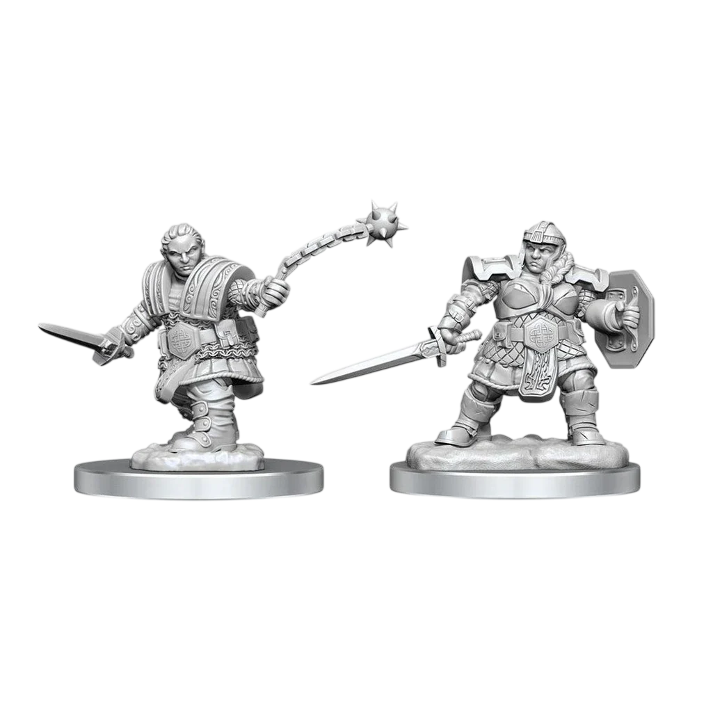 Dwarf Fighter Female (Unpainted)