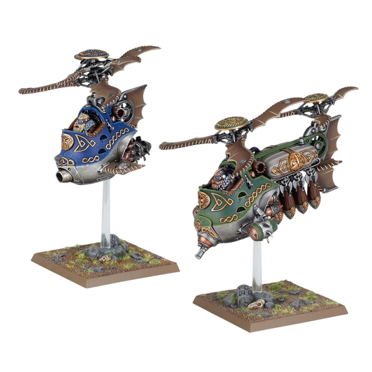 Dwarf Gyrocopters (New on Sprue)
