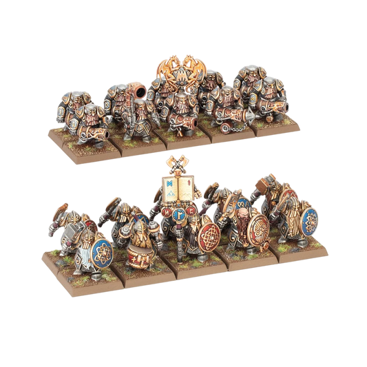 Dwarf Ironbreakers (Unpainted) (Assembled)