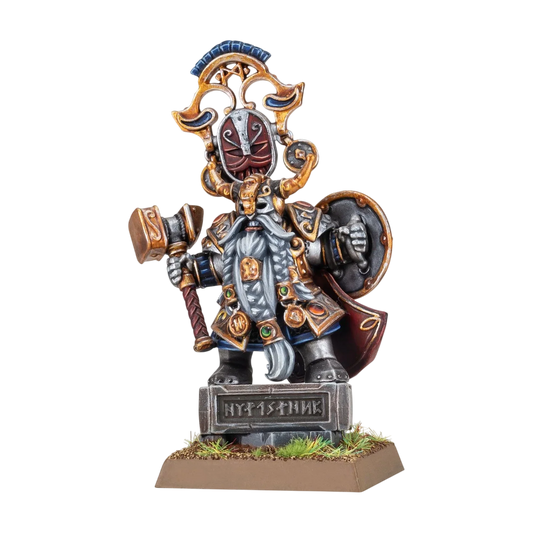Dwarf King With Oathstone (New on Sprue)