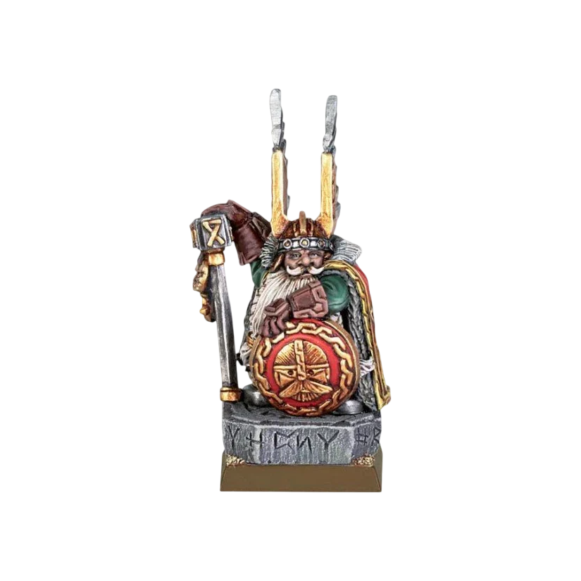 Dwarf Lord on Oath Stone (New on Sprue)