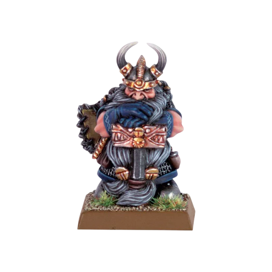 Dwarf Lord with Horned Helm and Hammer (New in Box)
