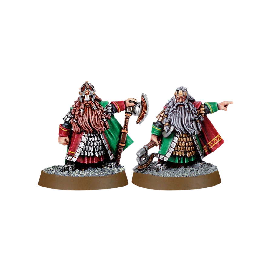 Dain and Balin (Custom Painted) (Assembled)