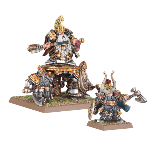 Dwarf Lords with Shieldbearers (New in Box)