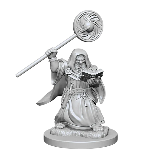Dwarf Male Wizard (Unpainted)