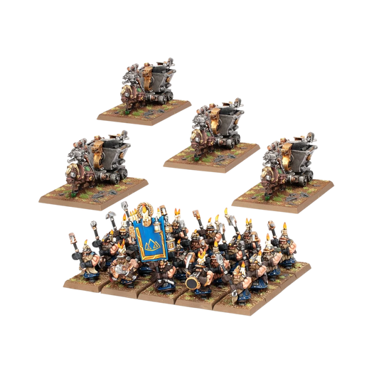 Dwarf Miners (New on Sprue)