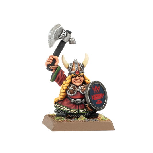 Dwarf Queen (Unpainted) (Assembled)