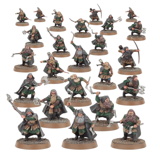 Dwarf Rangers (Unpainted) (Assembled)