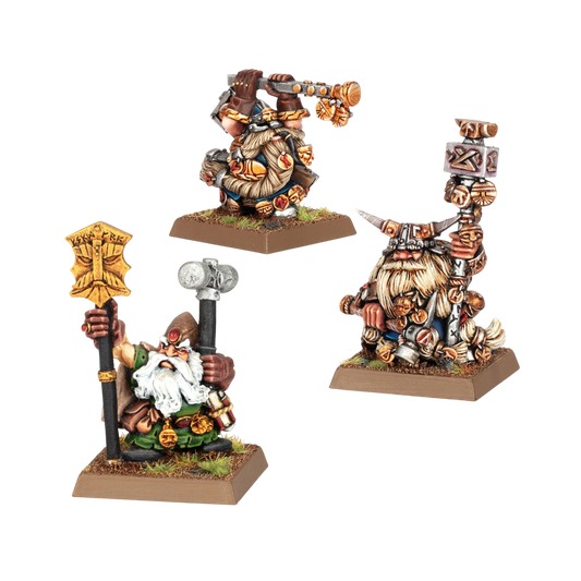 Dwarf Runesmith (Unpainted) (Assembled)