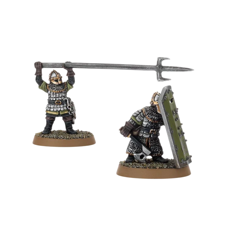Dwarf Vault Warden Team (Unpainted) (Assembled)