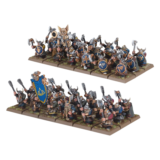 Dwarf Warriors (New on Sprue)
