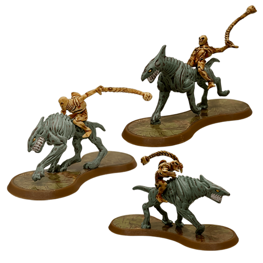 Grok Riders Prepainted Miniatures From Heroscape Expansion Set: Defenders of Kinsland