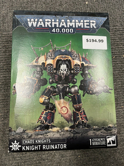Knight Ruinator/Desecrator/Rampager (New in Box/Sprue)