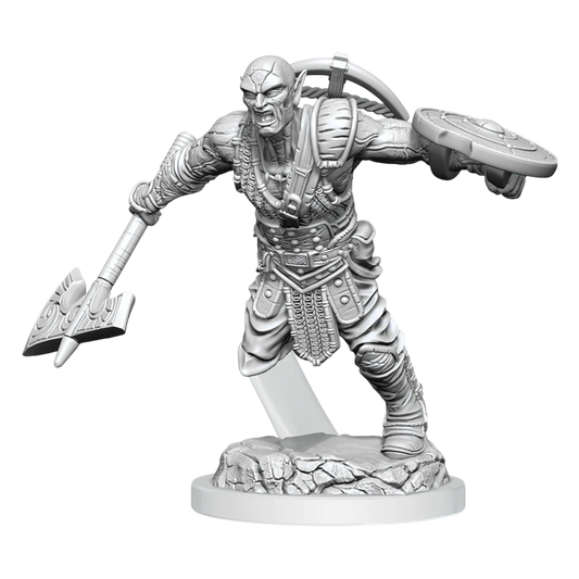 Earth Genasi Fighter (Unpainted)