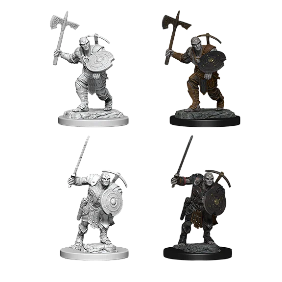 Earth Genasi Male Fighter (Unpainted)
