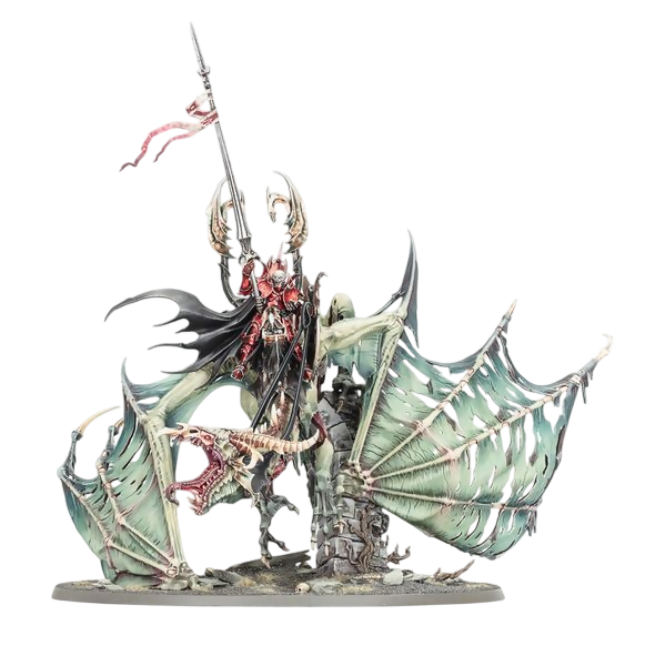 Prince Vhordrai, Lord of the Crimson Keep (Custom Painted) (Assembled) From Warhammer 40k Age of Sigmar