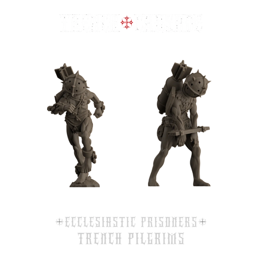 Ecclesiastic Prisoners - Trench Pilgrims (Custom Painted) (Assembled)