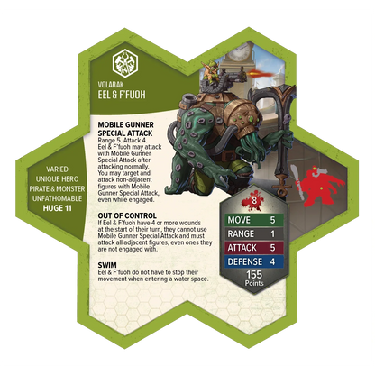 Eel & F'Fuoh (Secrets of the Citadel Promo) (Custom Painted)