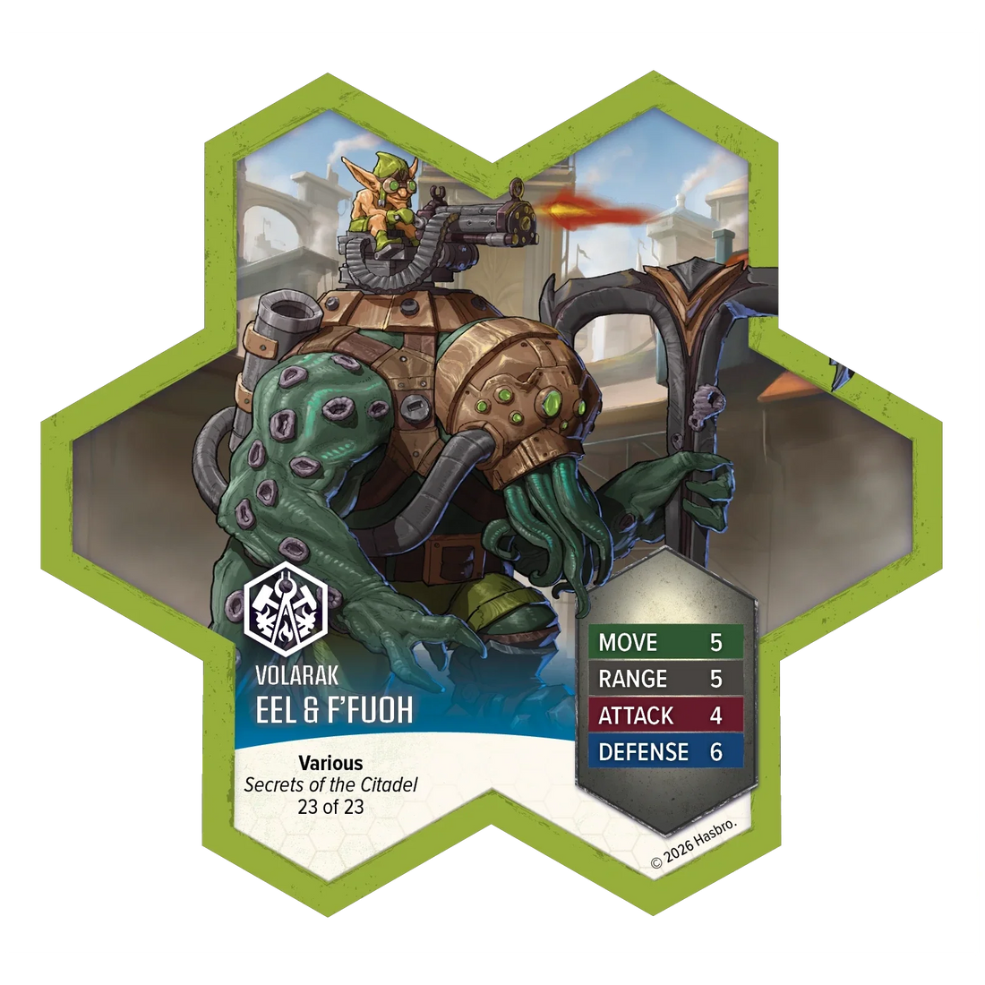 Eel & F'Fuoh (Secrets of the Citadel Promo) (Custom Painted)